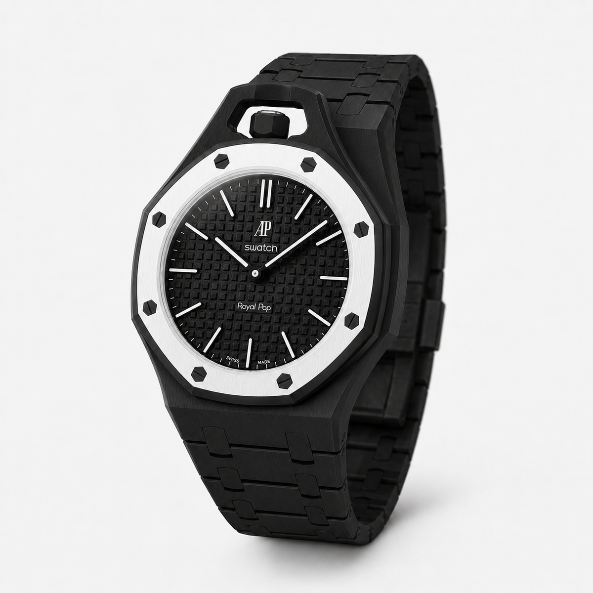 Premium steel bracelet and watch accessory care setup for Royal Pop Kit